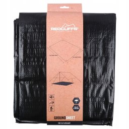 Prelată cort Redcliffs, 3 x 4 m, negru, 3 x 4 m