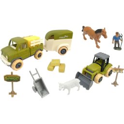 Set jucării Tractor Fermă