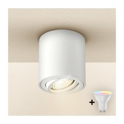 Brilagi - Spot LED RGBW reglabil MIA 1xGU10/4,8W/230V 84x80 mm alb