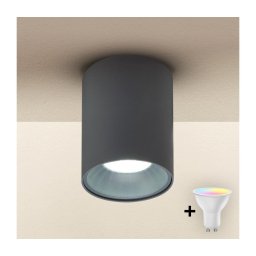 Brilagi - Spot LED RGBW dimmabil TRINE 1xGU10/4,8W/230V, antracit