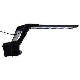 Lampa LED pentru acvariu, cu clema, albastru/alb, 25-45 cm GartenMobel Dekor