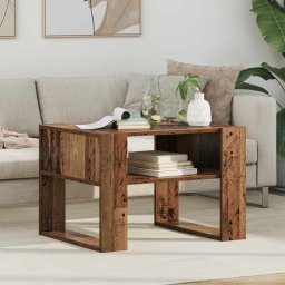 Masa de cafea Lemn vechi 66 x 53 x 45 cm Lemn compozit GartenMobel Dekor