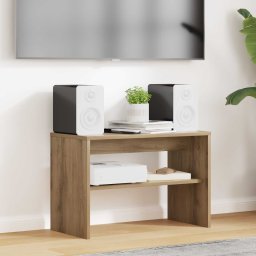 Cabinet TV Stejar Artizanal 60 x 30 x 40 cm Lemn compozit GartenMobel Dekor