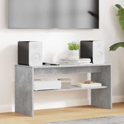 Cabinet TV Gri din beton 80 x 30 x 40 cm Lemn compozit GartenMobel Dekor