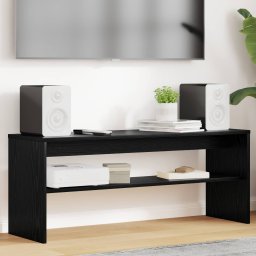 Cabinet TV Stejar Negru 100 x 30 x 40 cm Lemn compozit GartenMobel Dekor