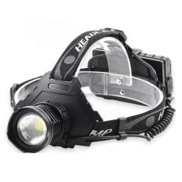 Lanternă LED de cap cu Zoom, P70