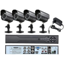 KIT de Supraveghere si Securitate Video AHD 4 Camere 5G 4K HD