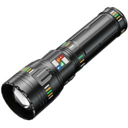 Lanterna G601 super-luminoasa tip laser Led 90W 5000 lumeni cu USB si USB type C