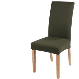 Set 6 huse pentru scaun model KHAKI simplu CC-96