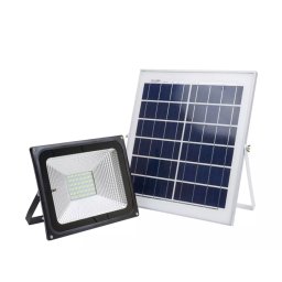 Proiector LED 50W lumina rece cu panou solar