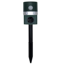 Aparat solar impotriva daunatorilor VERDE cu ultrasunete pentru gradina cu tarus