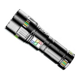 Lanterna profesionala BL G601 putere 300W fiabilitate 4 acumulatori 18650 Incarcare USB 5km