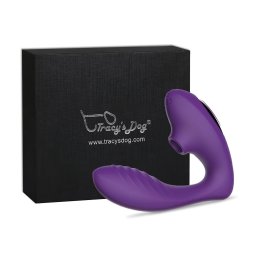 Tracy's Dog OG - Vibrator punct G și stimulator clitoridian - mov