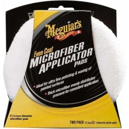 Produse microfibra Meguiar's Even Coat Microfiber Applicator Pads - Set 2 Aplicatoare Microfibra