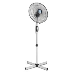 Ventilator G5V003, 55 W, 3 trepte de viteza, Miscare oscilatorie, Alb/Negru