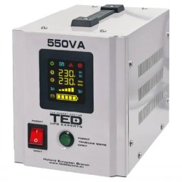 UPS 550VA/300W runtime extins utilizeaza un acumulator (neinclus) pentru CENTRALE TERMICE TED000354