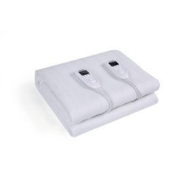 Incalzitoare corporale Patura electrica dubla SHP52, 120W, Lavabila, Alb