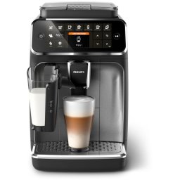 Espressor Espressor Automat Boabe Series 4300 EP4346/71, 1500W, 15 Bar, 1.8L, LatteGo, 8 Bauturi, Negru