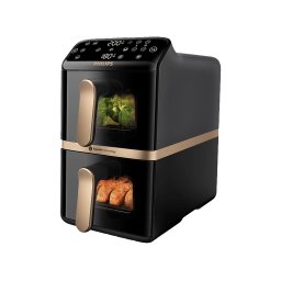 Friteuza Philips Ovi Stacked Dual Basket NA462/70