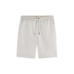 SCOTCH & SODA Bermude Fave-Cotton/Linen Twill 175742 SC6937 heron grey