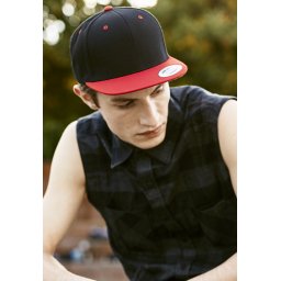 Classic Snapback 2-Tone blk/red