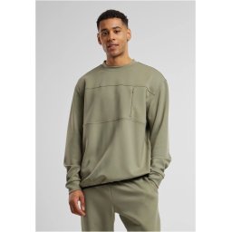 Tricou Scuba Zip Pocket Crew verde deschis