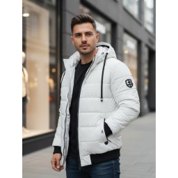 Geacă de iarnă pentru bărbați cu glugă