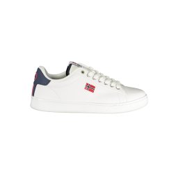 Teniși low-top albi pentru bărbați