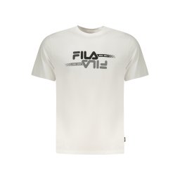 Tricou FILA alb cu mânecă scurtă