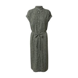 ONLY Rochie tip bluză 'ONLHannover' verde pin / negru / alb