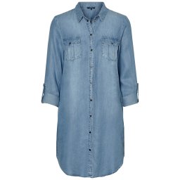 VERO MODA Rochie tip bluză 'VMSilla' albastru denim