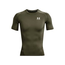UNDER ARMOUR Tricou funcțional oliv / alb