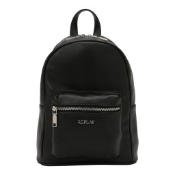 REPLAY Rucsac negru / argintiu