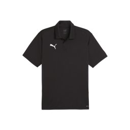 PUMA Tricou funcțional 'Team Goal' negru / alb
