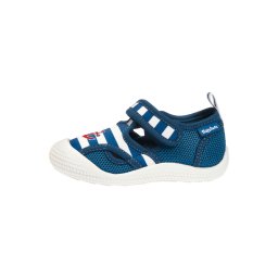 PLAYSHOES Flip-flops albastru marin / roșu / alb murdar