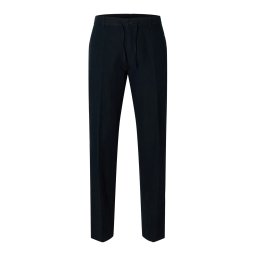SELECTED Pantaloni cu dungă 'SLH196-Leroy' albastru noapte