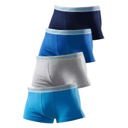 Authentic Le Jogger Boxeri bleumarin / albastru regal / albastru deschis / gri