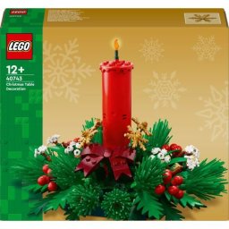 Decorațiune de masă de Crăciun LEGO® Iconic 40743