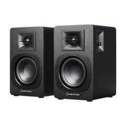 Active Bookshelf Speakers AT-SP3X (black, Bluetooth 5.3)
