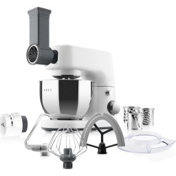 Robot de bucatarie Mezo III Bravo, 1000W, 4 l, Alb/Gri