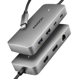 HMC-CUB83X2, 100 W, USB-C, Gri