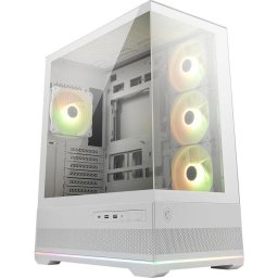 Carcasa MAG PANO 110R PZ, Middle Tower, Fara sursa, ATX/mATX/mITX, Alb