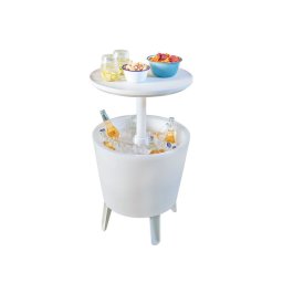 Accesoriu de petrecere iluminat din plastic cool bar alb