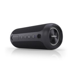 Niceboy Polaris - Boxă wireless LED 30W/2000mAh IPX7 cu microfon negru