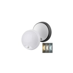 Solight WO780-2 - Lampă LED de exterior cu senzor, 20 W/230 V, IP65, Ø 22 cm