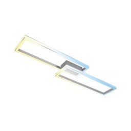 Briloner 3761019 - Plafonieră LED dimabilă LED/45W/230V 2700-6500K+telecomandă crom mat