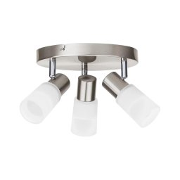 Eglo 55066 - Spot LED, 3x E14, 4W, 230V, crom mat