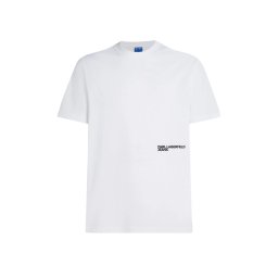 KARL LAGERFELD M T-Shirt Klj Reg Ss Karl B1M17069 100 white