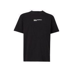 KARL LAGERFELD M T-Shirt Klj Reg Ss Letters B1M17067 999 black