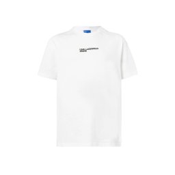 KARL LAGERFELD M T-Shirt Klj Reg Ss Letters B1M17067 100 white